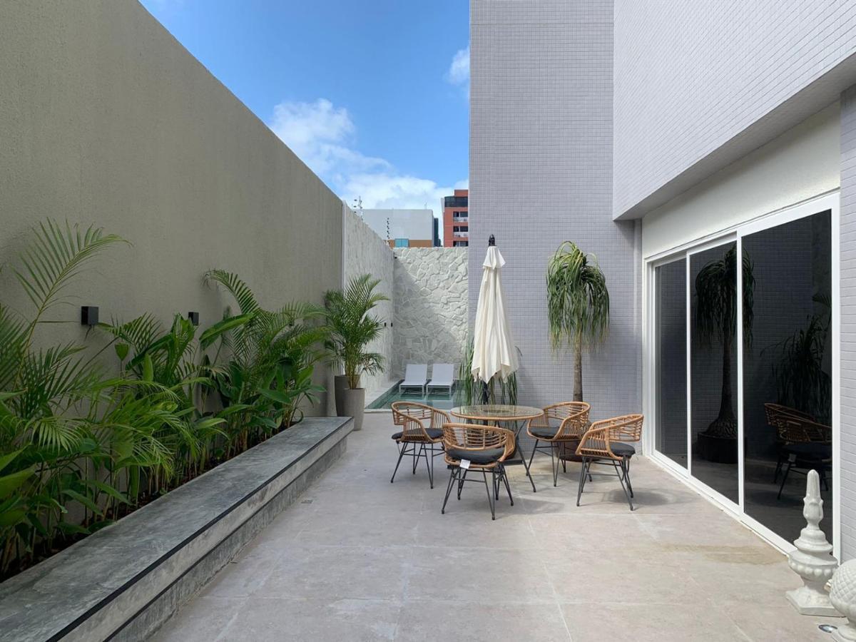Bauten Cabo Branco 202 - Flat Moderno E Equipado Proximo Ao Mar Appartamento João Pessoa Esterno foto